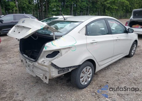 2016 Hyundai Accent Se из США, поврежденный, VIN KMHCT4AE7GU002901